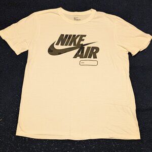 Lightly Worn, Nike Air - Name Tag Tee (White/Camo) Large